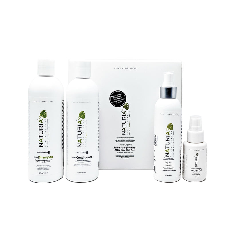 Keratin Protectant Organic Moisture Luxury Home Kit Care Package