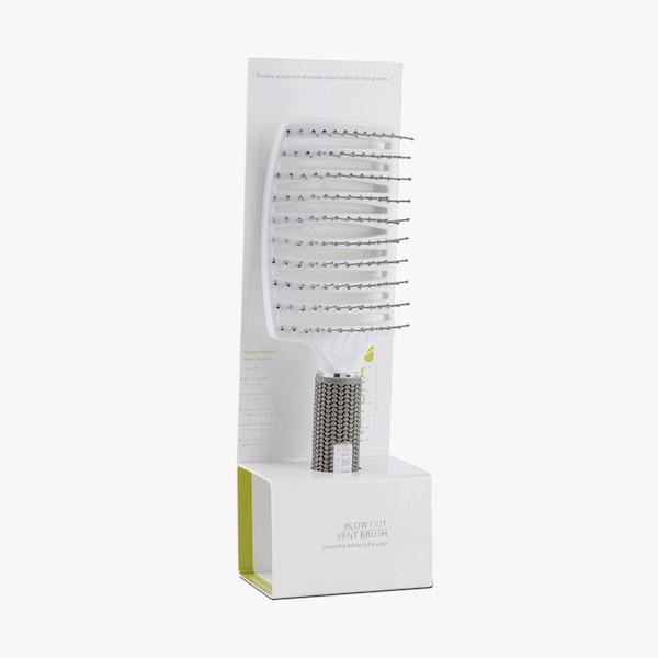 vent hairbrush in the box